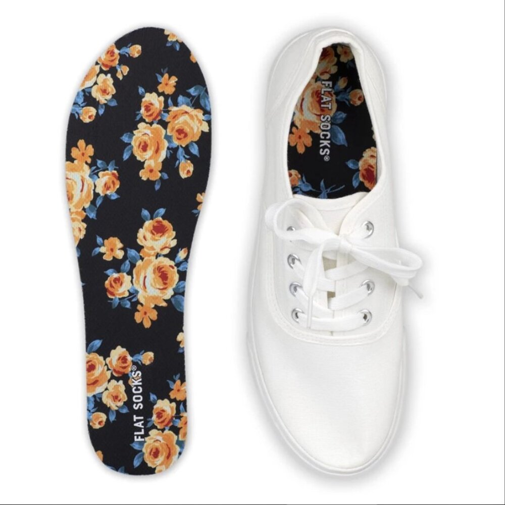 Brand New Unopened "Peachy Rose" Flat Socks (One Size Fits Most)